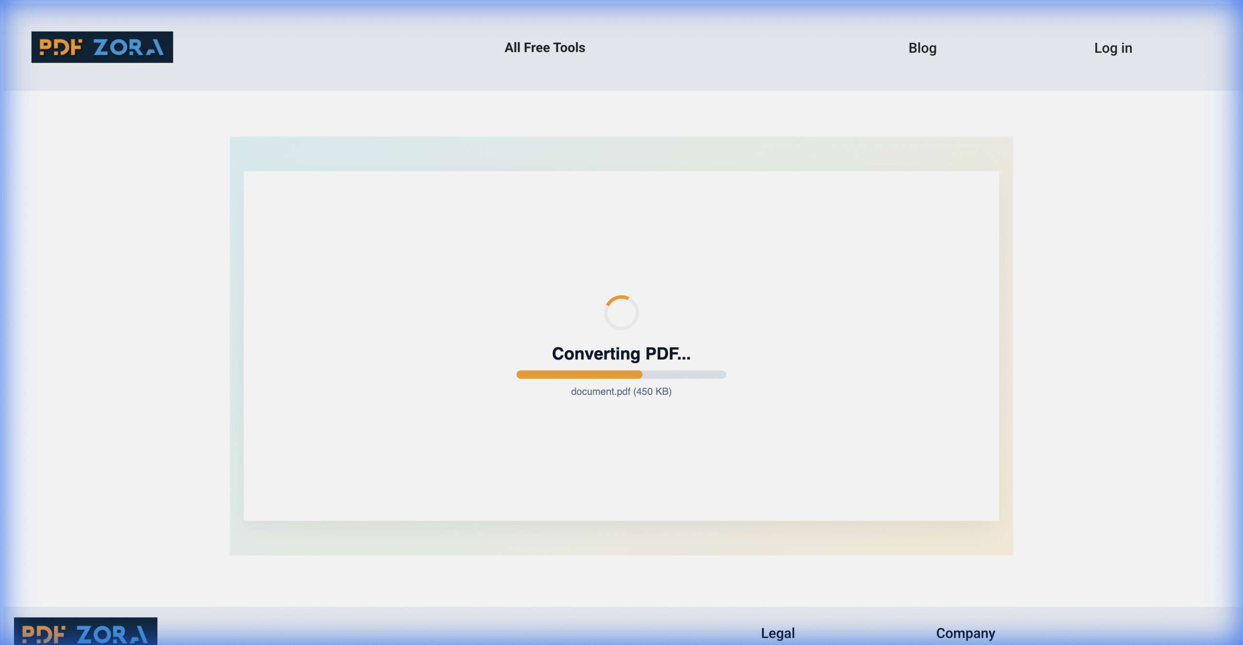 PDF to Word Processing