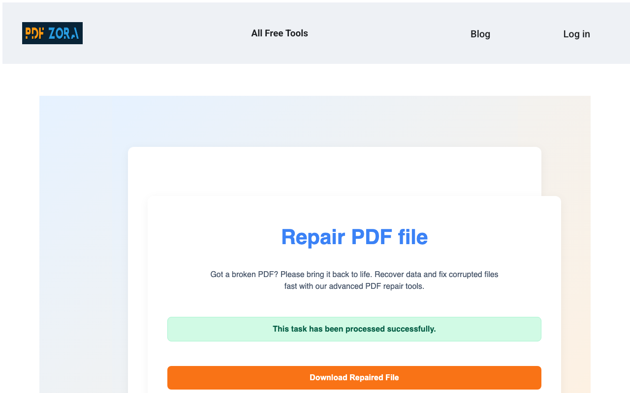 Download Repaired File