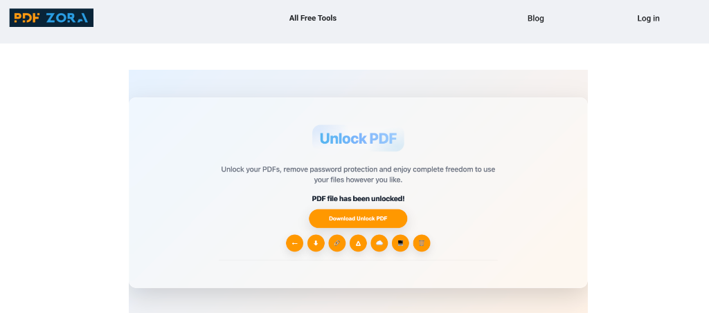 Unlock PDF Processing