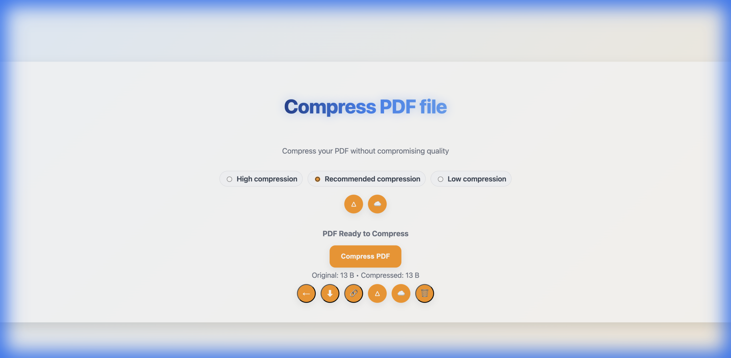Step 3 Compress