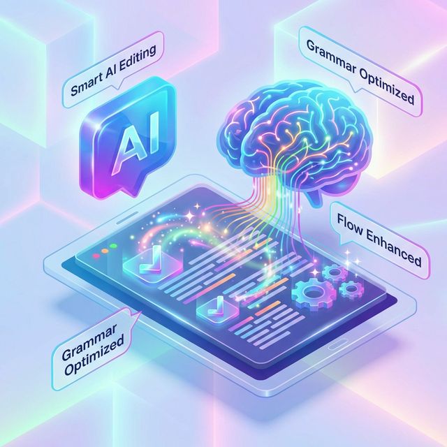 AI fixing pdf text