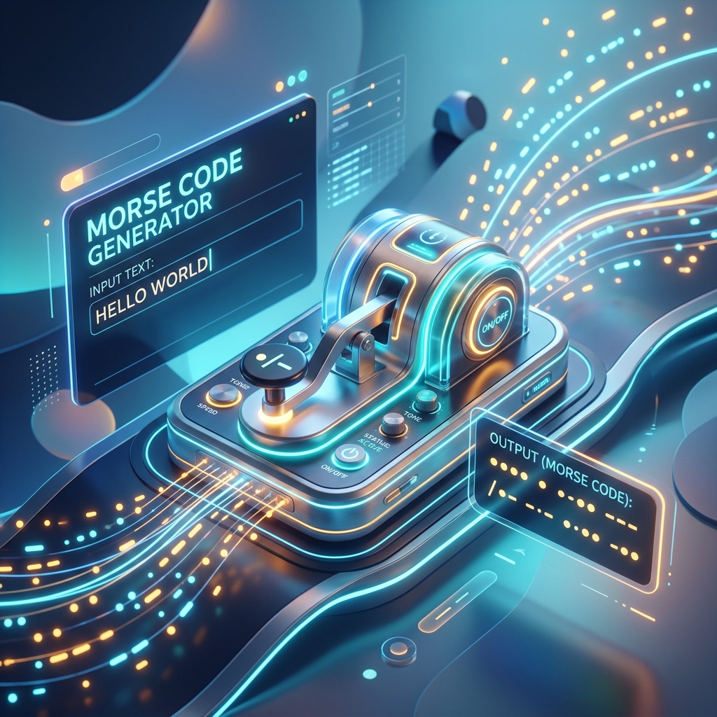 Morse Code Generator Hero