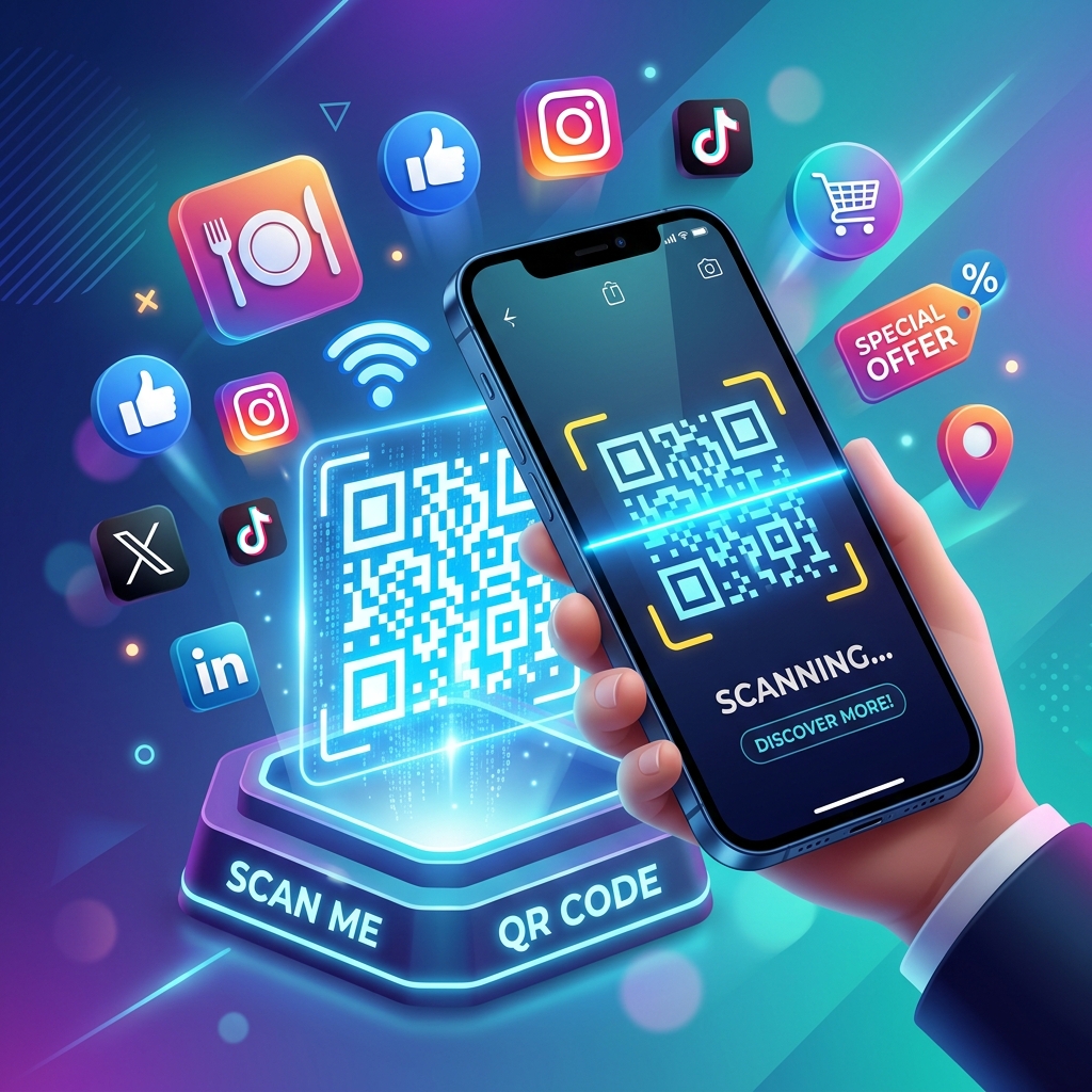 How to Create a Free QR Code for Your Business, Menu & Social Media