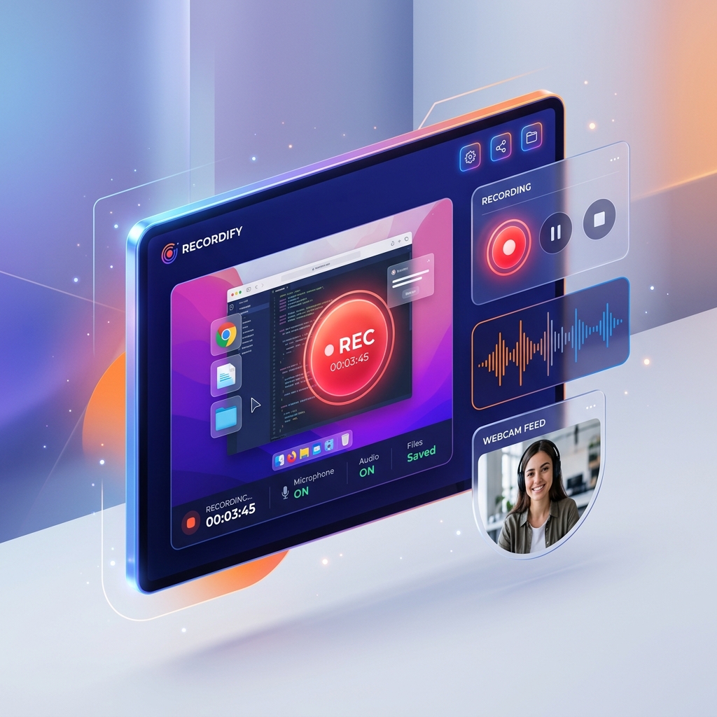 Screen Recorder Free Tool Interface