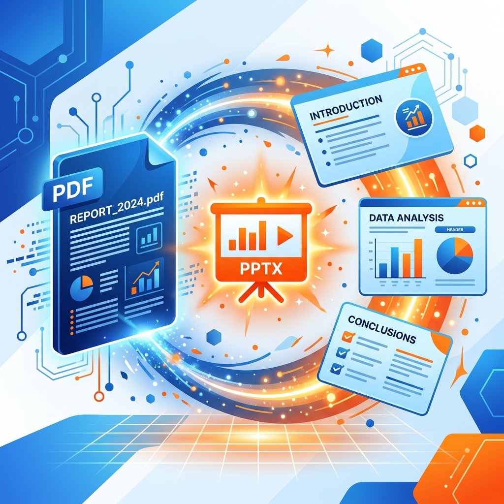 How to Convert a PDF to PowerPoint Slides Online — Free, No Sign-up Required